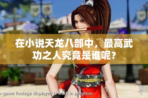 在小说天龙八部中，最高武功之人究竟是谁呢？