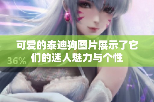 可爱的泰迪狗图片展示了它们的迷人魅力与个性