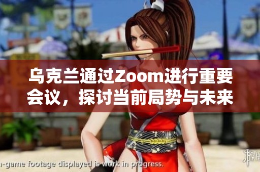 乌克兰通过Zoom进行重要会议，探讨当前局势与未来发展方向