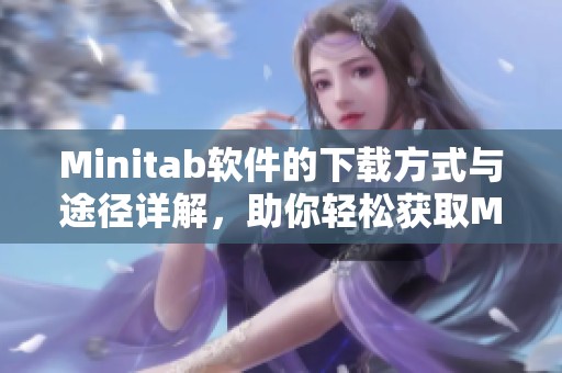 Minitab软件的下载方式与途径详解，助你轻松获取Minitab下载资源