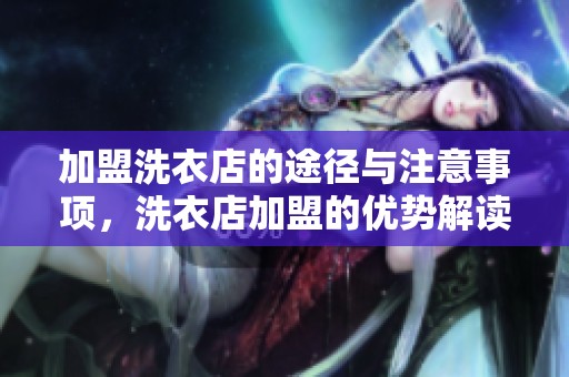 加盟洗衣店的途径与注意事项，洗衣店加盟的优势解读