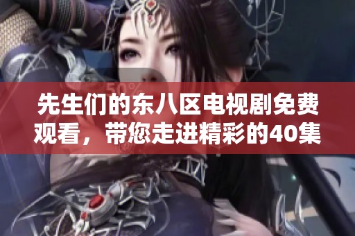 先生们的东八区电视剧免费观看，带您走进精彩的40集故事之旅。