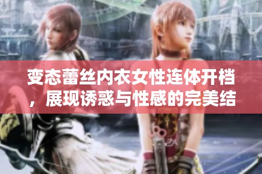 变态蕾丝内衣女性连体开档，展现诱惑与性感的完美结合