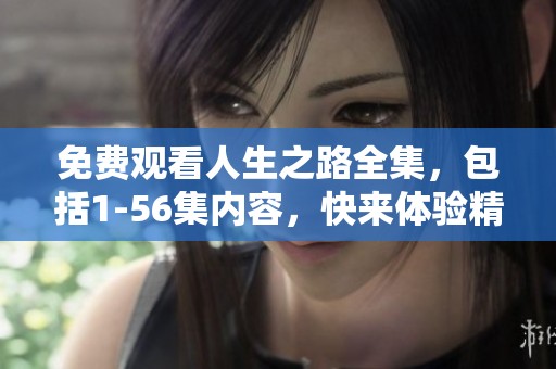 免费观看人生之路全集，包括1-56集内容，快来体验精彩故事！