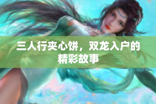 三人行夹心饼，双龙入户的精彩故事