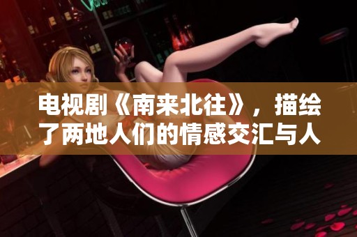 电视剧《南来北往》，描绘了两地人们的情感交汇与人生旅程