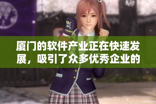 厦门的软件产业正在快速发展，吸引了众多优秀企业的加入。