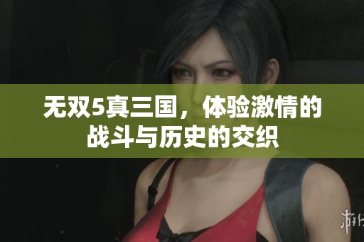 无双5真三国，体验激情的战斗与历史的交织