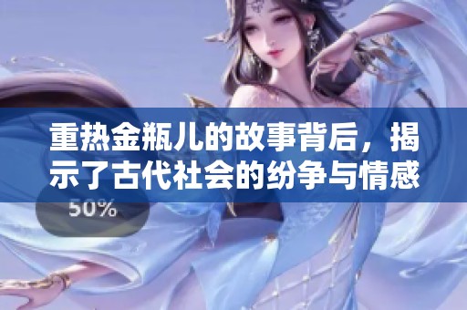 重热金瓶儿的故事背后，揭示了古代社会的纷争与情感纠葛