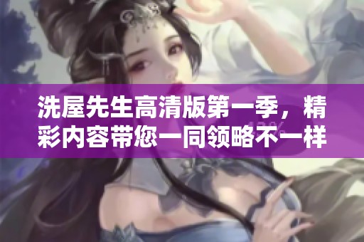 洗屋先生高清版第一季，精彩内容带您一同领略不一样的故事。