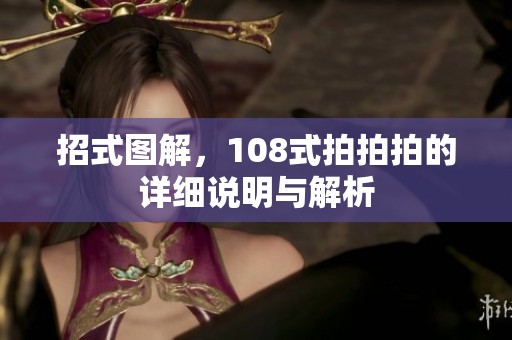 招式图解，108式拍拍拍的详细说明与解析