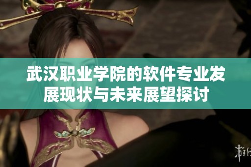 武汉职业学院的软件专业发展现状与未来展望探讨