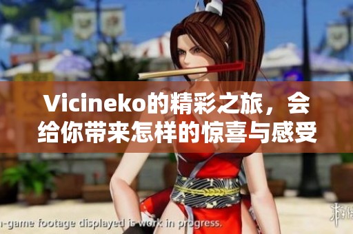 Vicineko的精彩之旅，会给你带来怎样的惊喜与感受呢？一起探索吧！