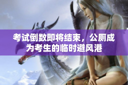 考试倒数即将结束，公厕成为考生的临时避风港