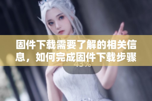 固件下载需要了解的相关信息，如何完成固件下载步骤的方法解析