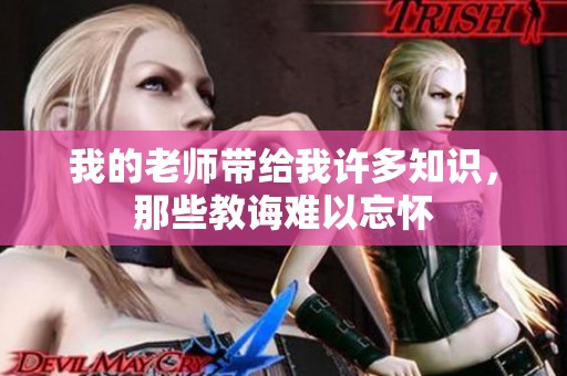 我的老师带给我许多知识，那些教诲难以忘怀
