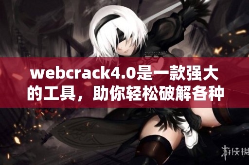 webcrack4.0是一款强大的工具，助你轻松破解各种应用。