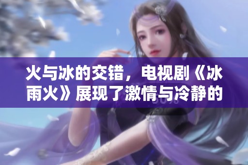 火与冰的交错，电视剧《冰雨火》展现了激情与冷静的对抗