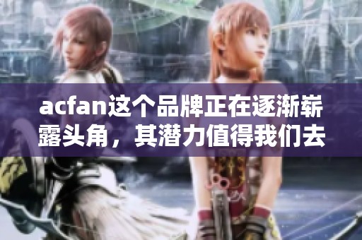 acfan这个品牌正在逐渐崭露头角，其潜力值得我们去关注和探索