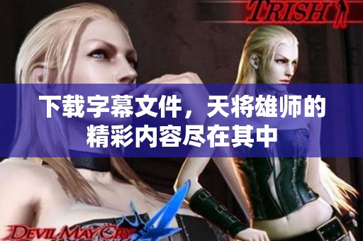 下载字幕文件，天将雄师的精彩内容尽在其中