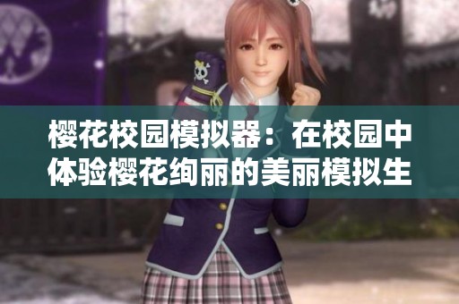 樱花校园模拟器：在校园中体验樱花绚丽的美丽模拟生活