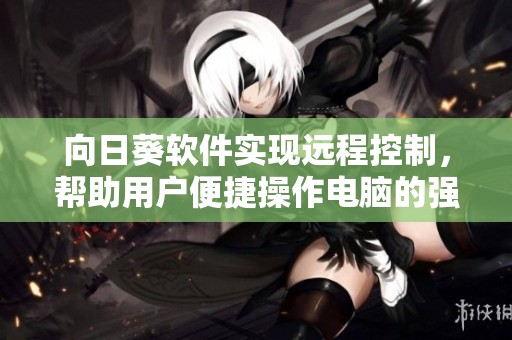 向日葵软件实现远程控制，帮助用户便捷操作电脑的强大工具