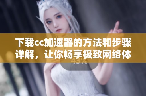 下载cc加速器的方法和步骤详解，让你畅享极致网络体验