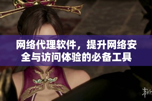 网络代理软件，提升网络安全与访问体验的必备工具