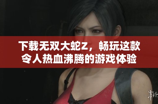 下载无双大蛇Z，畅玩这款令人热血沸腾的游戏体验