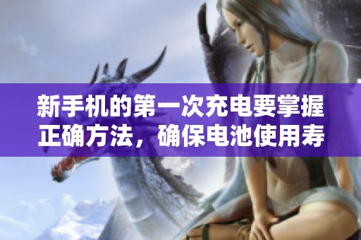 新手机的第一次充电要掌握正确方法，确保电池使用寿命更长久
