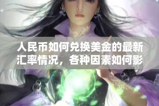 人民币如何兑换美金的最新汇率情况，各种因素如何影响这一过程