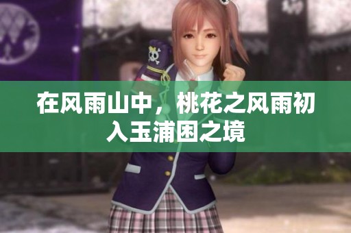在风雨山中，桃花之风雨初入玉浦困之境