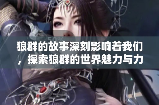 狼群的故事深刻影响着我们，探索狼群的世界魅力与力量