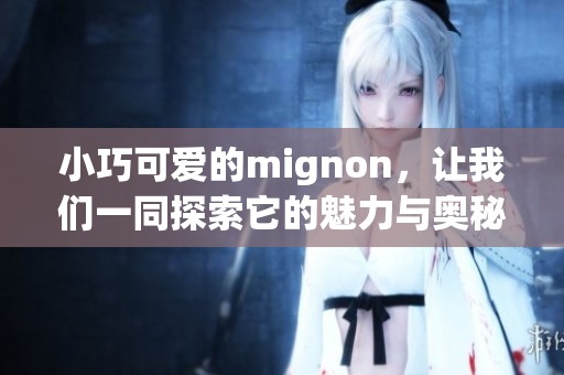 小巧可爱的mignon，让我们一同探索它的魅力与奥秘