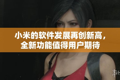 小米的软件发展再创新高，全新功能值得用户期待
