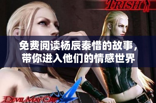免费阅读杨辰秦惜的故事，带你进入他们的情感世界