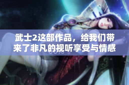 武士2这部作品，给我们带来了非凡的视听享受与情感体验