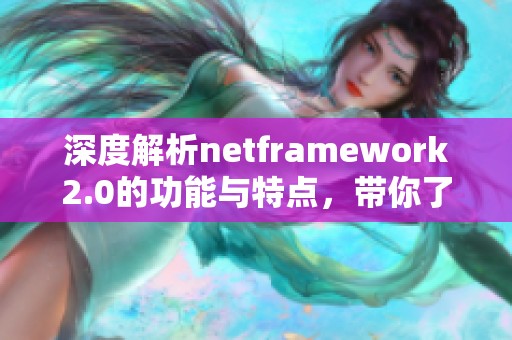 深度解析netframework2.0的功能与特点，带你了解其应用场景与优势