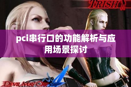 pci串行口的功能解析与应用场景探讨