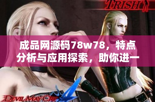成品网源码78w78，特点分析与应用探索，助你进一步了解其价值与潜力。