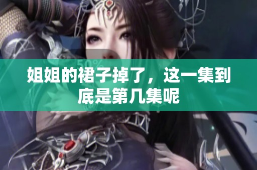 姐姐的裙子掉了，这一集到底是第几集呢