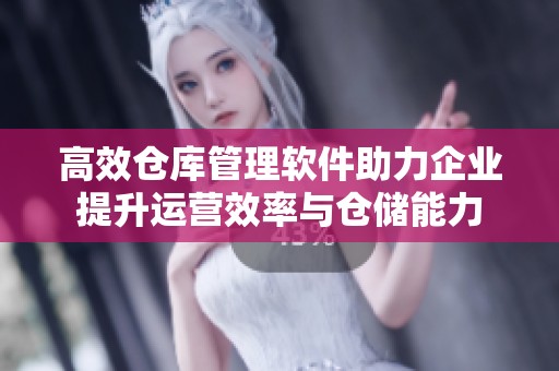高效仓库管理软件助力企业提升运营效率与仓储能力