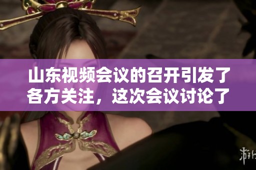 山东视频会议的召开引发了各方关注，这次会议讨论了重要议题