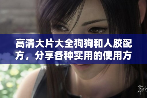 高清大片大全狗狗和人胶配方，分享各种实用的使用方法与技巧
