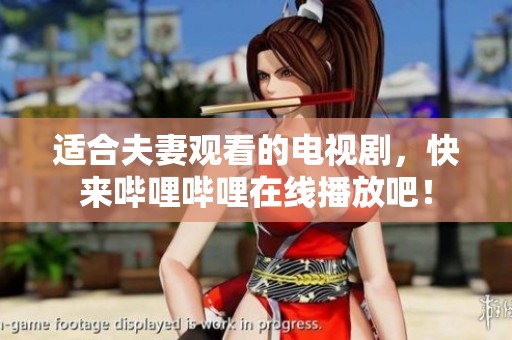 适合夫妻观看的电视剧，快来哔哩哔哩在线播放吧！
