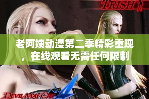 老阿姨动漫第二季精彩重现，在线观看无需任何限制