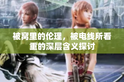 被窝里的伦理，被电线所看重的深层含义探讨