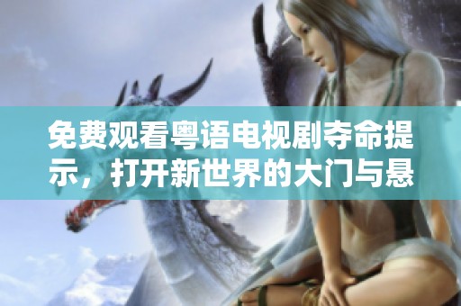 免费观看粤语电视剧夺命提示，打开新世界的大门与悬疑相遇