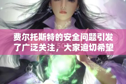 费尔托斯特的安全问题引发了广泛关注，大家迫切希望提升其安全性。