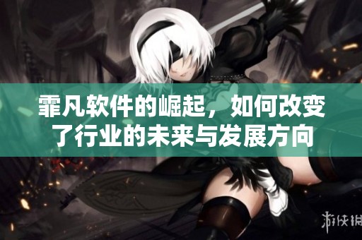 霏凡软件的崛起，如何改变了行业的未来与发展方向